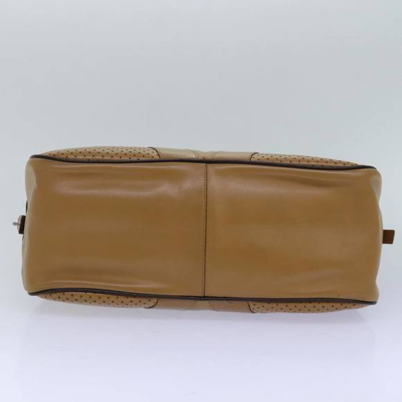 PRADA Hand Bag Leather Brown Auth bs16742 - Picture 5 of 16